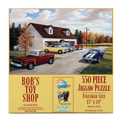 Bob's Toy Shop by Ken Zylla, 550 Piece Puzzle