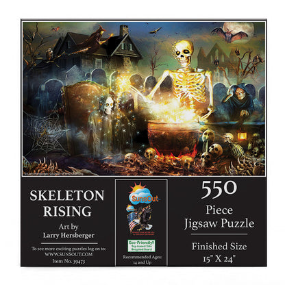 Skeleton Rising by Larry Hersberger, 550 Piece Puzzle