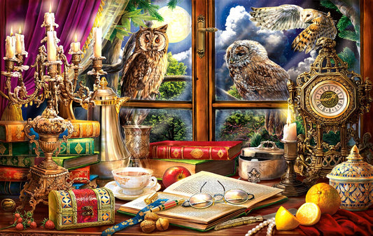 Evening With Owls by Image World, 550 Piece Puzzle