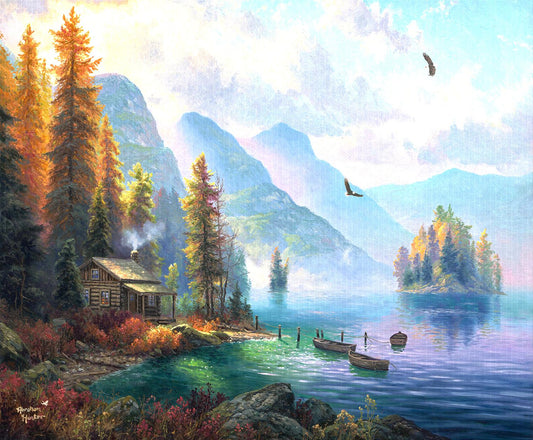 Eagle Lake Landing by Abraham Hunter, 1000 Piece Puzzle