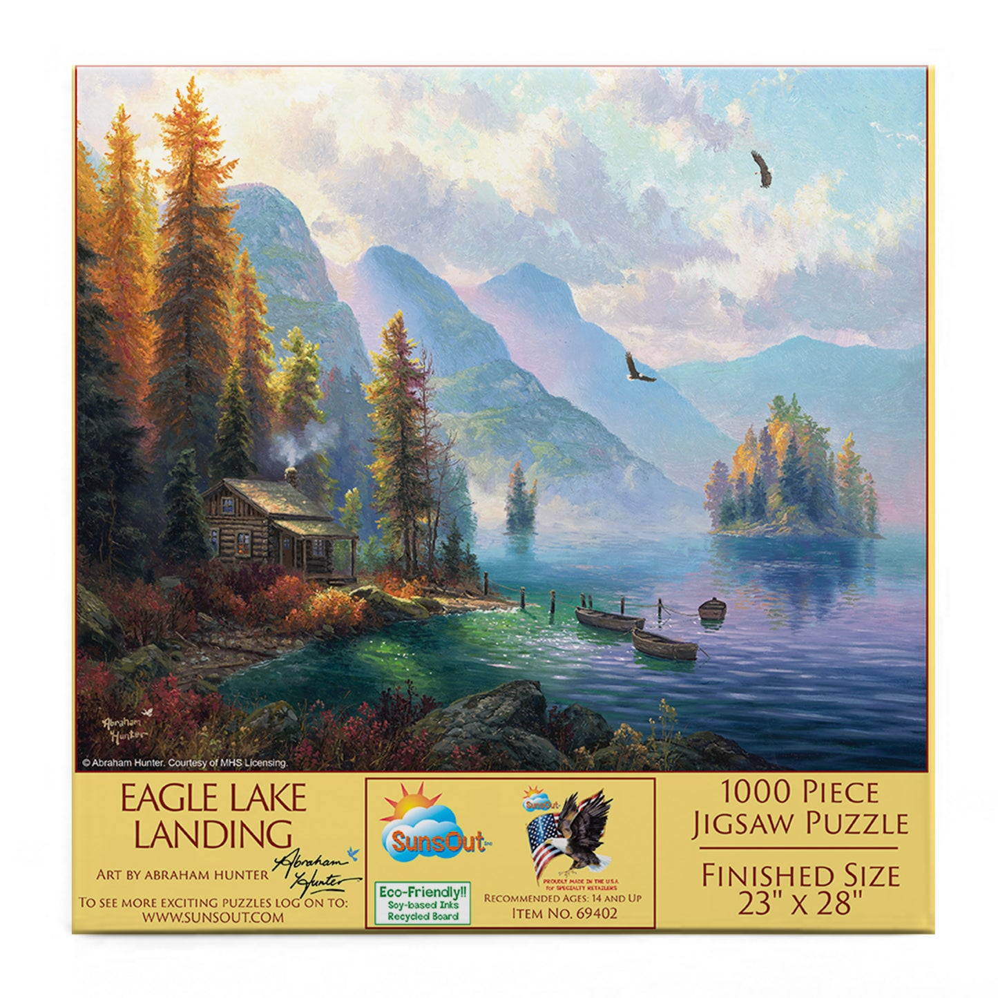 Eagle Lake Landing by Abraham Hunter, 1000 Piece Puzzle