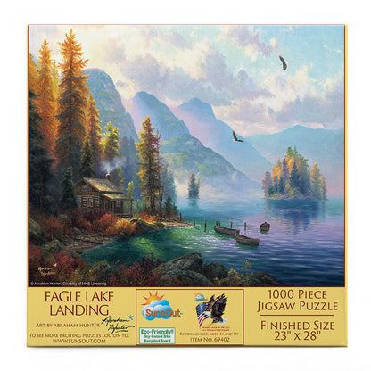 Eagle Lake Landing by Abraham Hunter, 1000 Piece Puzzle