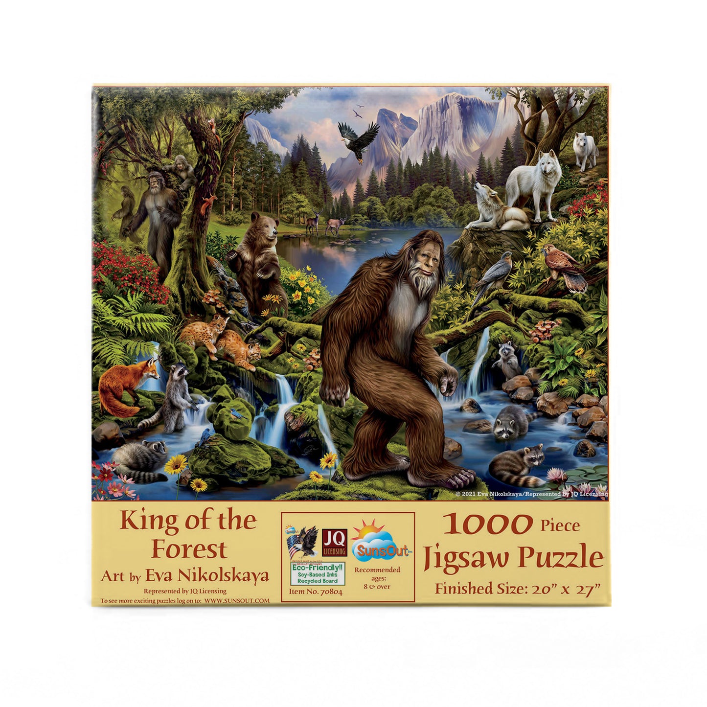 King of the Forest by Eva Nikolskaya, 1000 Piece Puzzle