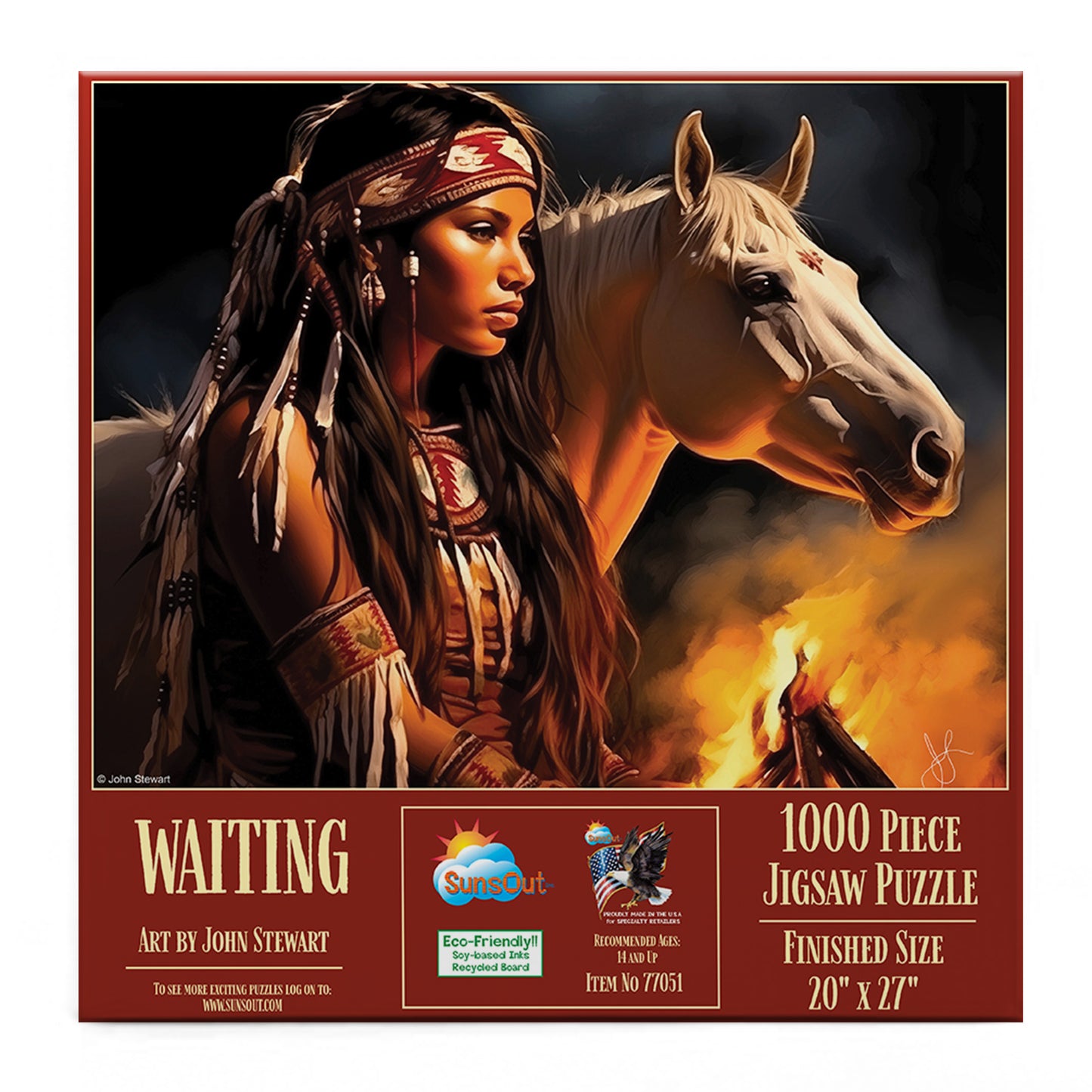 Waiting by John Stewart, 1000 Piece Puzzle