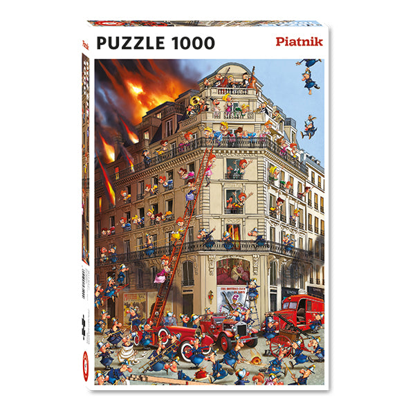 Fire Brigade by Francois Ruyer, 1000 Piece Puzzle