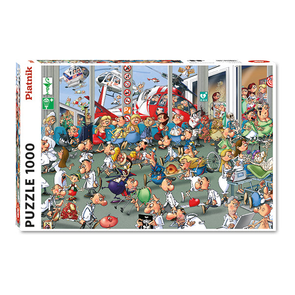 Accidents & Emergencies by Francois Ruyer, 1000 Piece Puzzle
