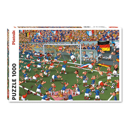 Le Football (Soccer) by Francois Ruyer, 1000 Piece Puzzle