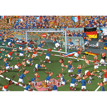Le Football (Soccer) by Francois Ruyer, 1000 Piece Puzzle