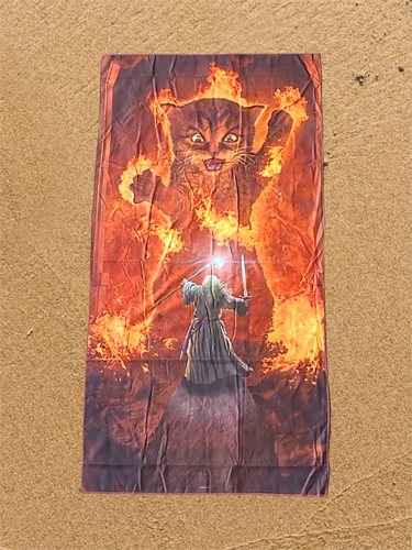 You Shall Not Pass by Vincent Hie, Beech Towel