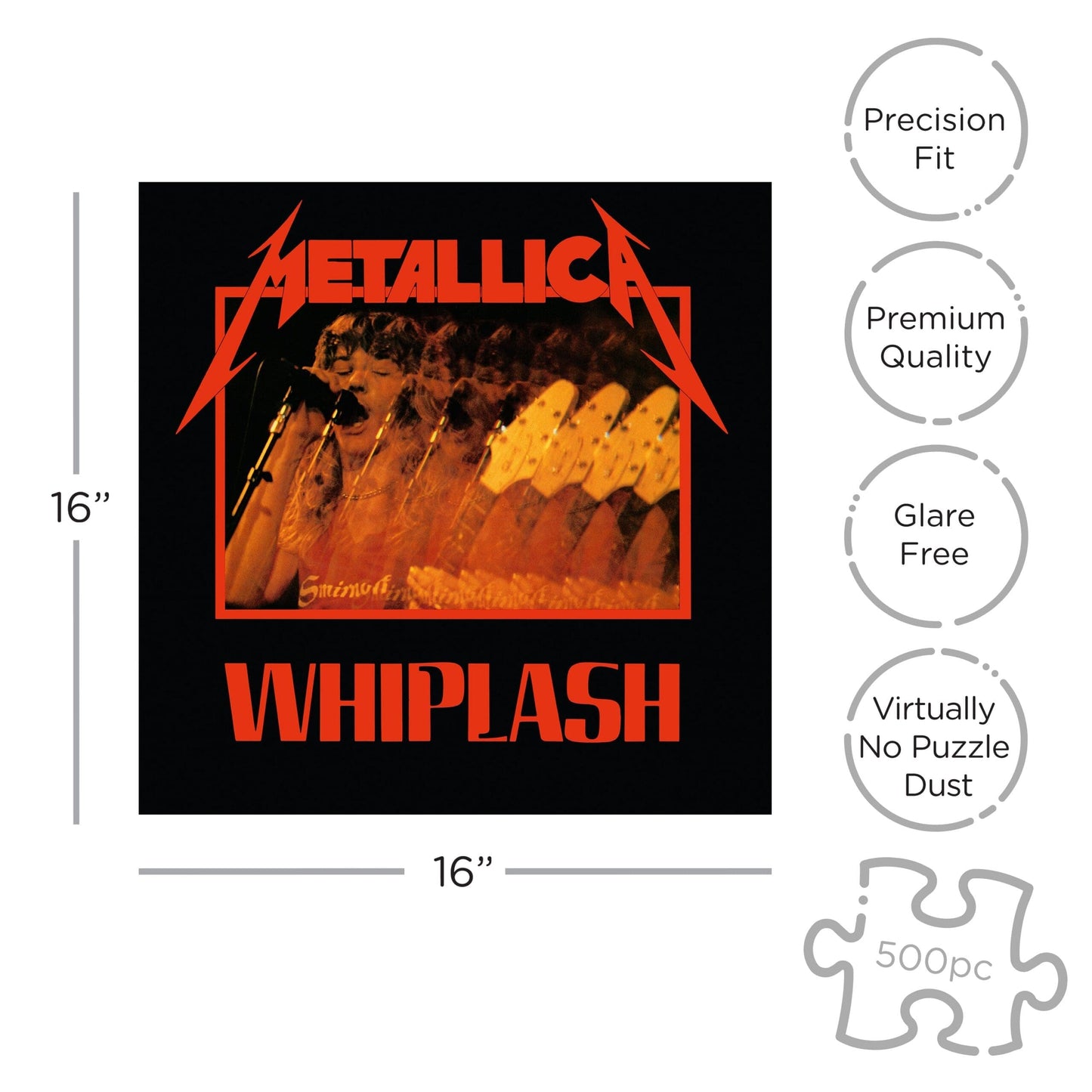 Metallica - Whiplash, 500 Piece Puzzle