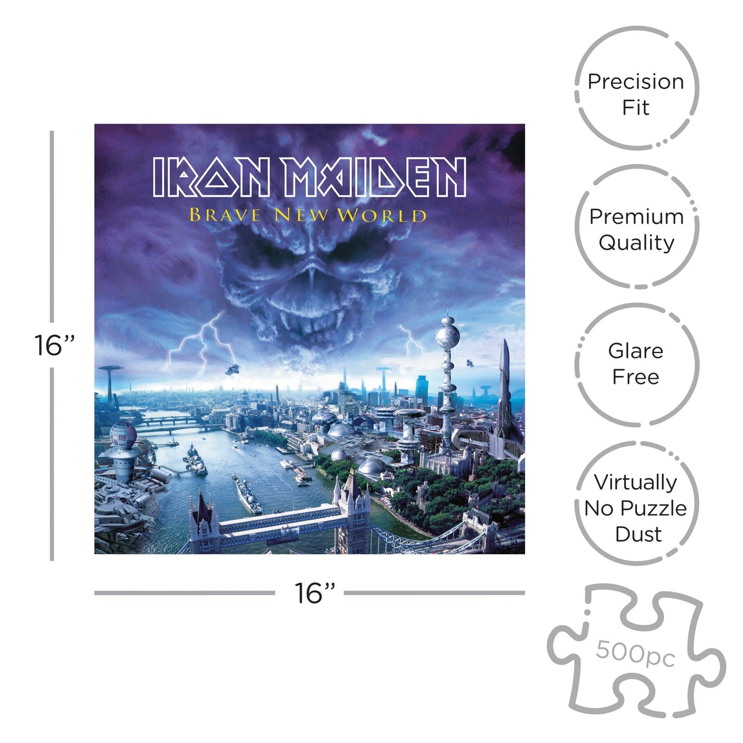 Iron Maiden Brave New World, 500 Piece Puzzle