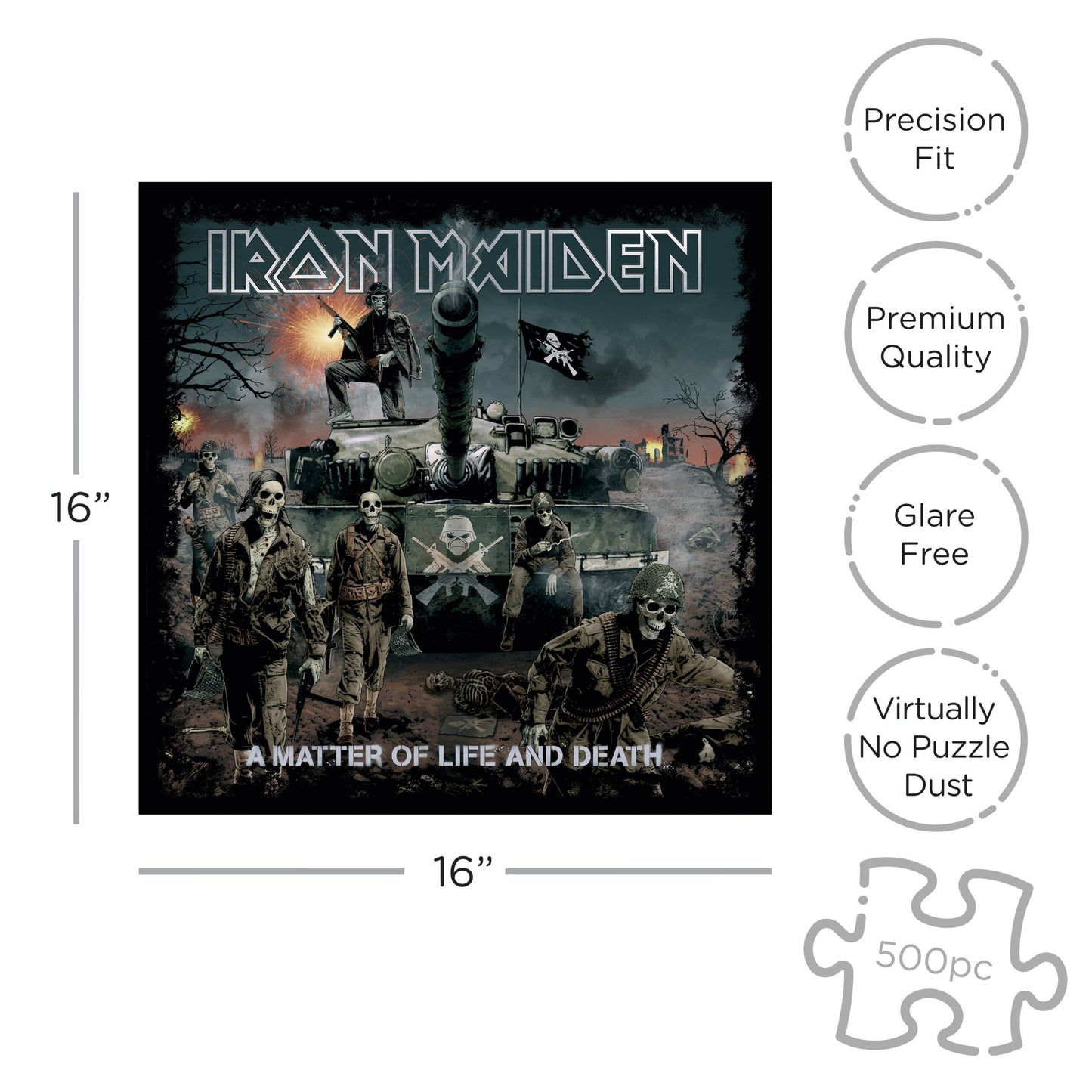Iron Maiden - A Matter Of Life And Death, 500 Piece Puzzle