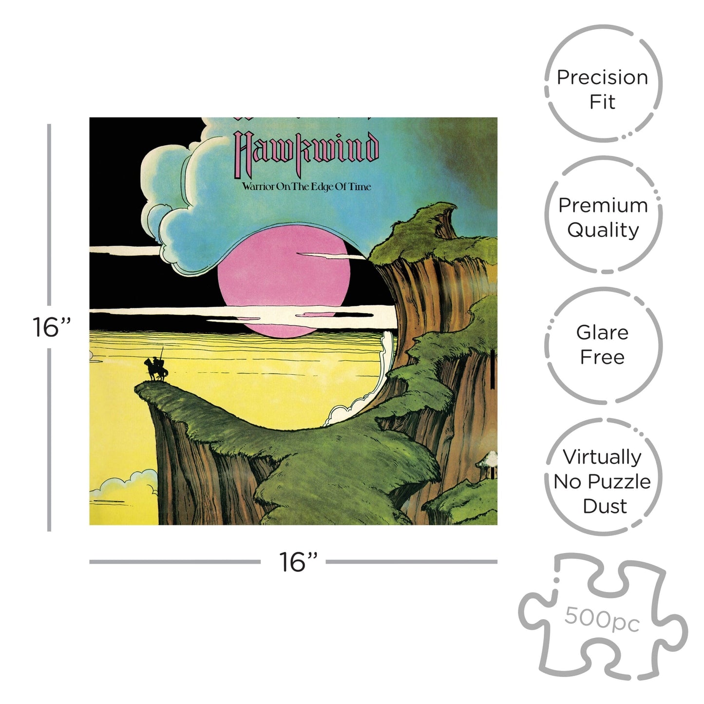 Hawkwind - Warrior On The Edge Of Time, 500 Piece Puzzle