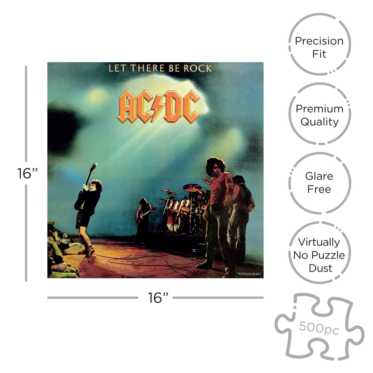 AC / DC - Let There Be Rock, 500 Piece Puzzle