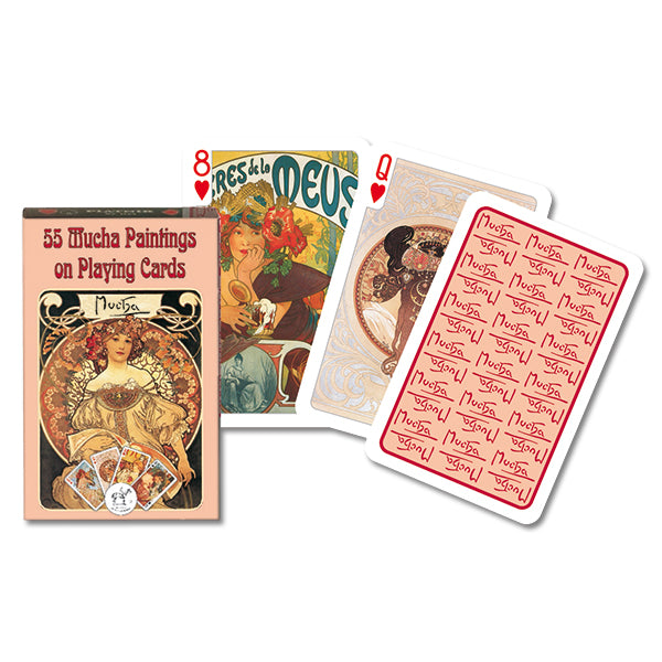 Mucha, Playing Cards