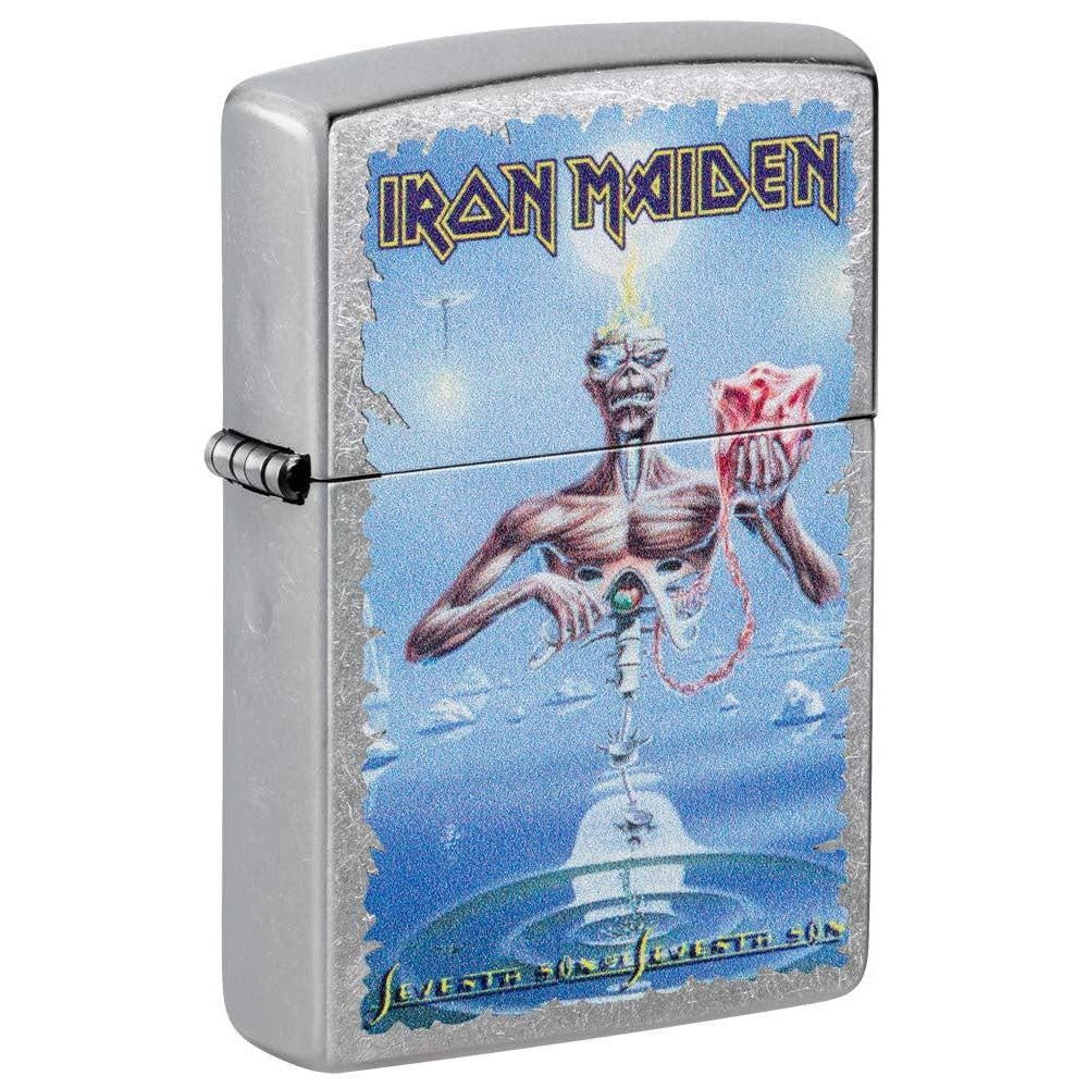 Zippo Lighter: Iron Maiden, Seventh Son of a Seventh Son - Street Chrome