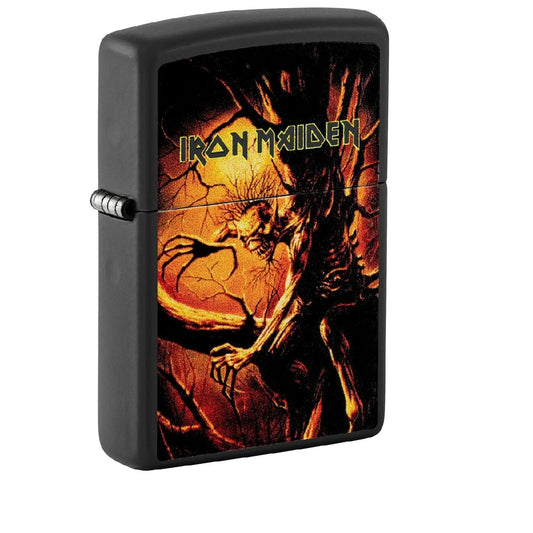 Zippo Lighter: Iron Maiden, Fear of the Dark - Black Matte
