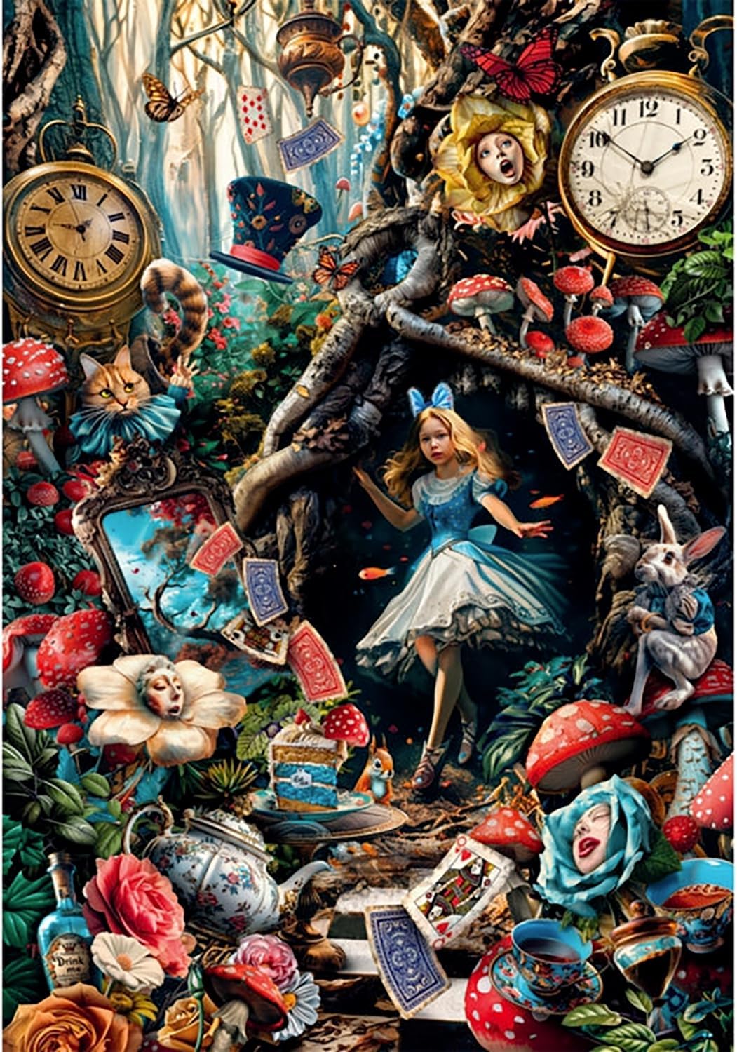 Another Day in Wonderland by Clementoni, 1000 Piece Puzzle