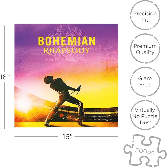 Queen - Bohemian Rhapsody, 500 Piece Puzzle
