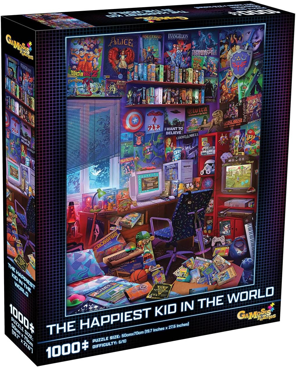 The Happiest Kid in the World by Rachid Lotf, 1000 Piece Puzzle