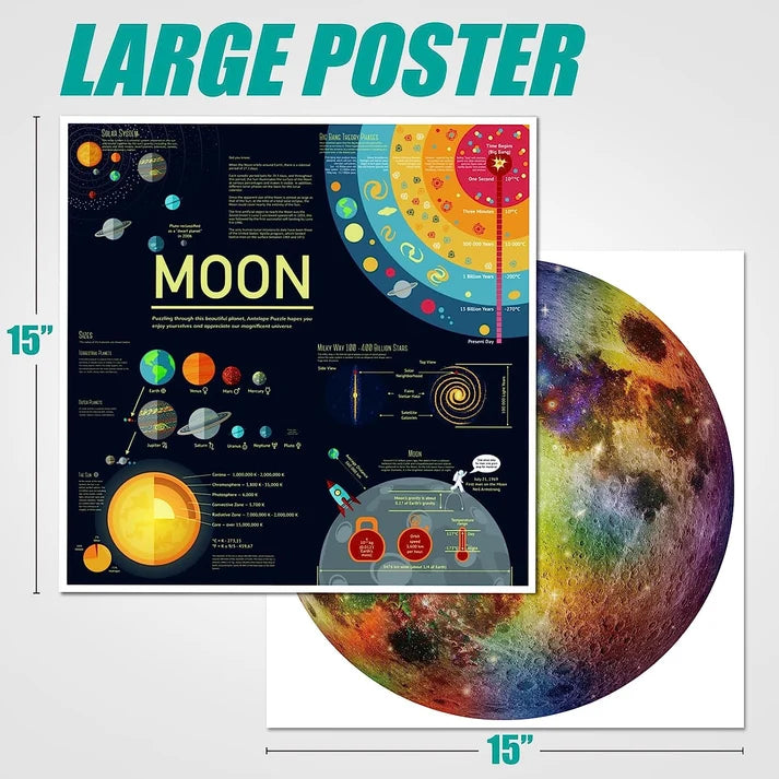 Rainbow Moon, 1000 Piece Puzzle