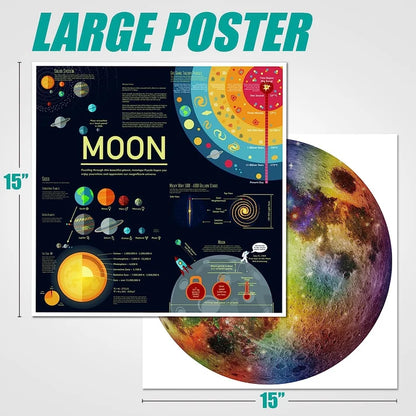 Rainbow Moon, 1000 Piece Puzzle