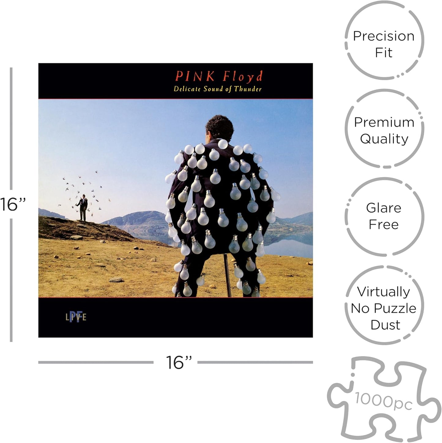 Pink Floyd - Delicate Sound of Thunder, 1000 Piece Puzzle