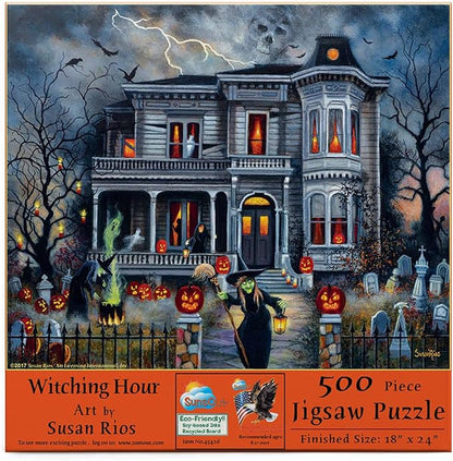 Witching Hour by Susan Rios, 500 Piece Puzzle