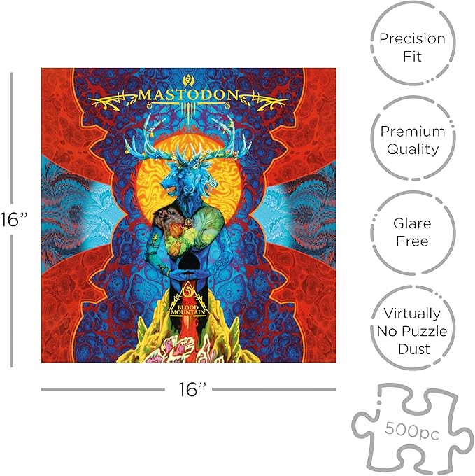 Mastodon - Blood Mountain, 500 Piece Puzzle