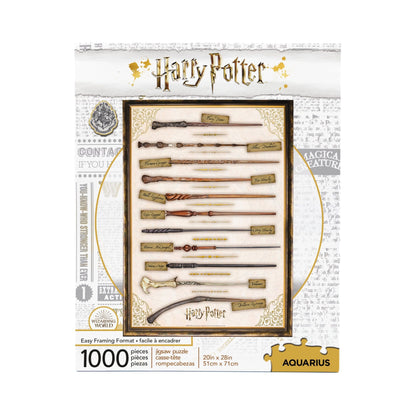 Harry Potter Wands, 1000 Piece Puzzle