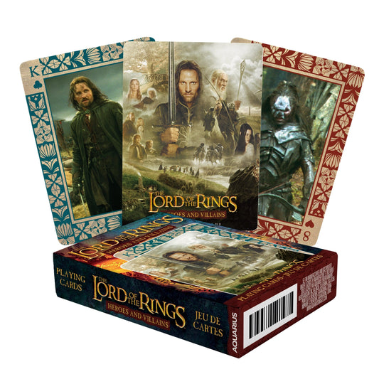 Lord of the Rings – Heroes and Villains Playing Cards