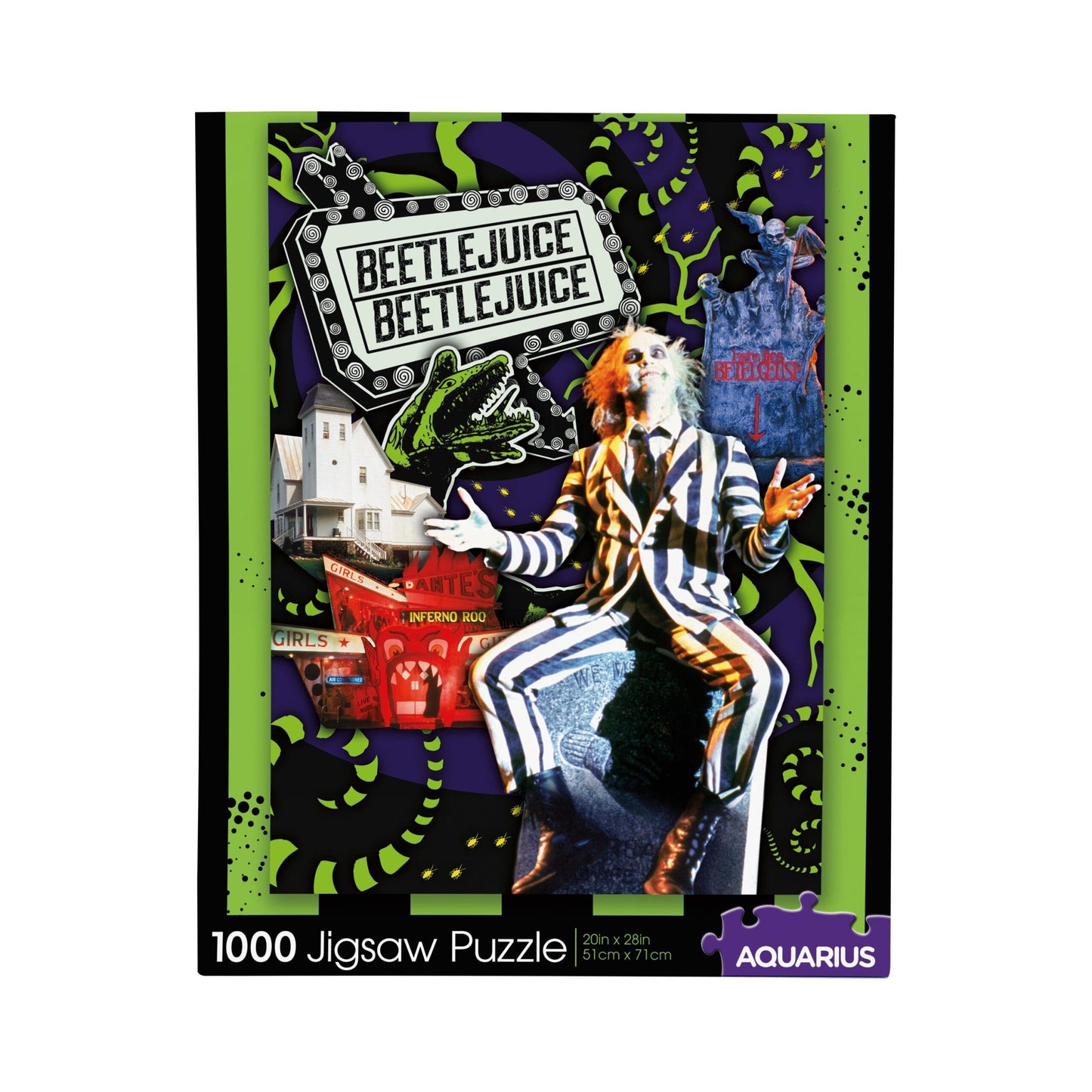 Beetlejuice 1000 Piece Jigsaw Puzzle