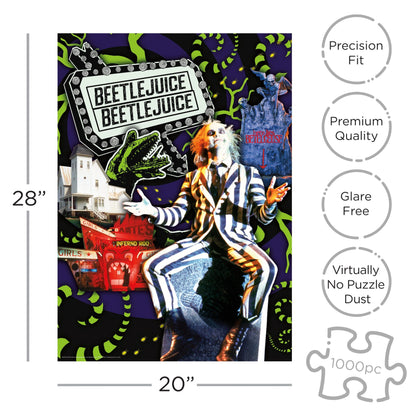 Beetlejuice 1000 Piece Jigsaw Puzzle