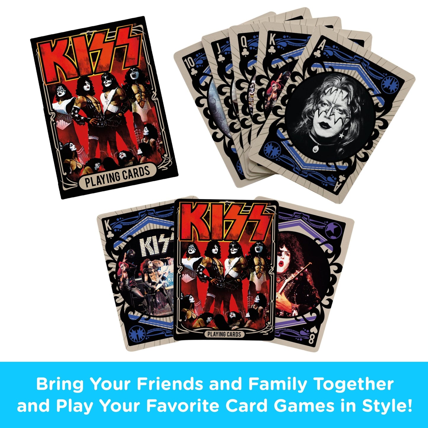 KISS Photos Playing Cards