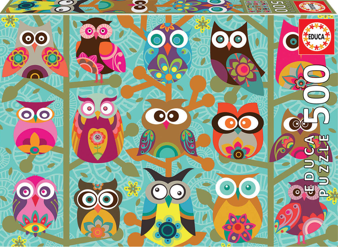 Owls by Valentina Harper, 500 Piece Puzzle