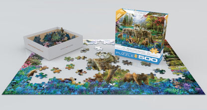 Wolf Lake Fantasy by Jan Patrik, 500 Piece Puzzle