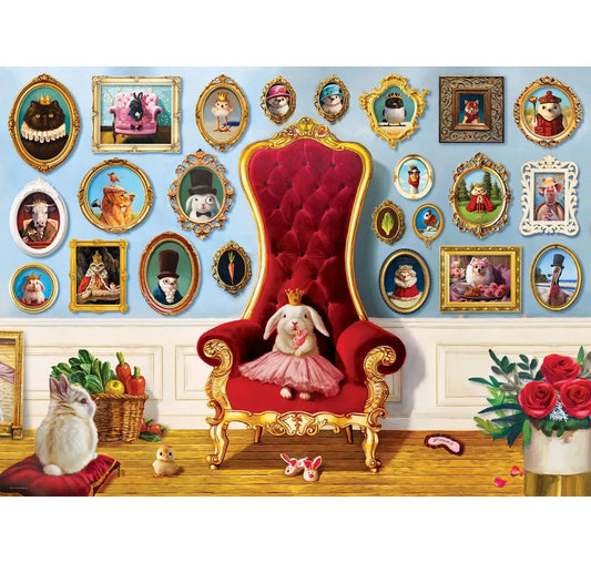 Princess Bunny by Lucia Heffernan, 500  Piece Puzzle