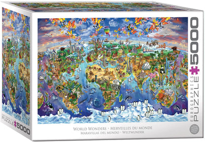 World Wonders by Maria Rabinky, 5000 Piece Puzzle