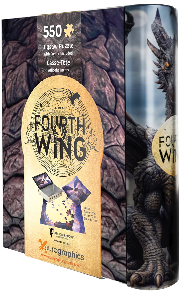 Fourth Wing by Beth Gilbert, 550 Piece Puzzle in Tin