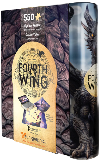 Fourth Wing by Beth Gilbert, 550 Piece Puzzle in Tin