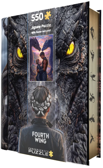 Fourth Wing by Beth Gilbert, 550 Piece Puzzle in Tin
