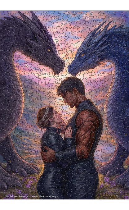 Fourth Wing by Beth Gilbert, 550 Piece Puzzle in Tin
