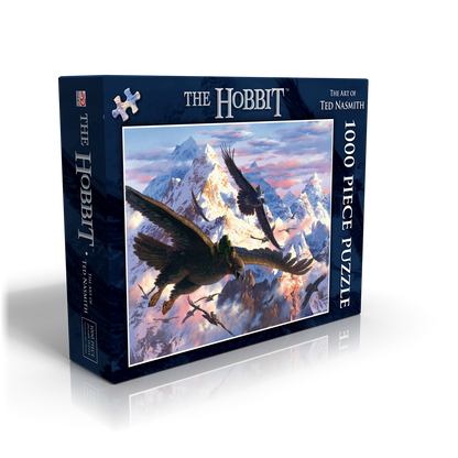 The Hobbit: Bilbo and the Eagles by Ted Nasmith, 1000 Piece Puzzle