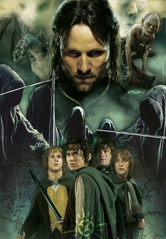 Lord of the Rings - De Fellowship of the Ring, puzzel van 1000 stukjes