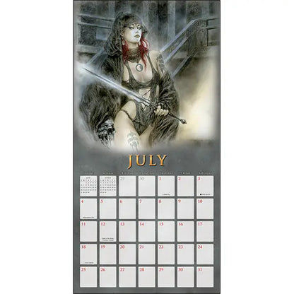 The Fantasy Art of Royo, 2027 Wall Calendar