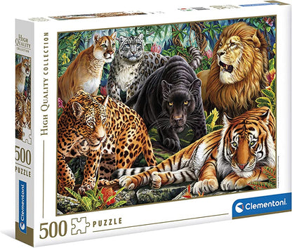 Wild Cats by Image World, 500 Piece Puzzle