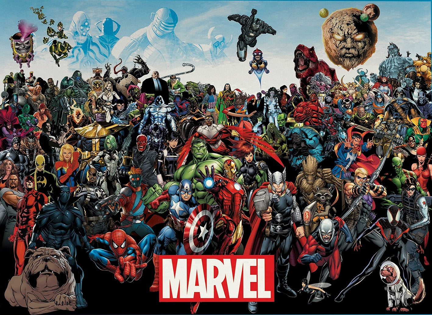 Marvel, 3000 brikker puslespil