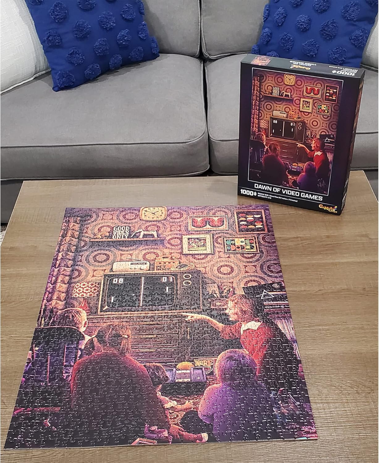 Dawn of Video Games by Rachid Lotf, 1000 Piece Puzzle