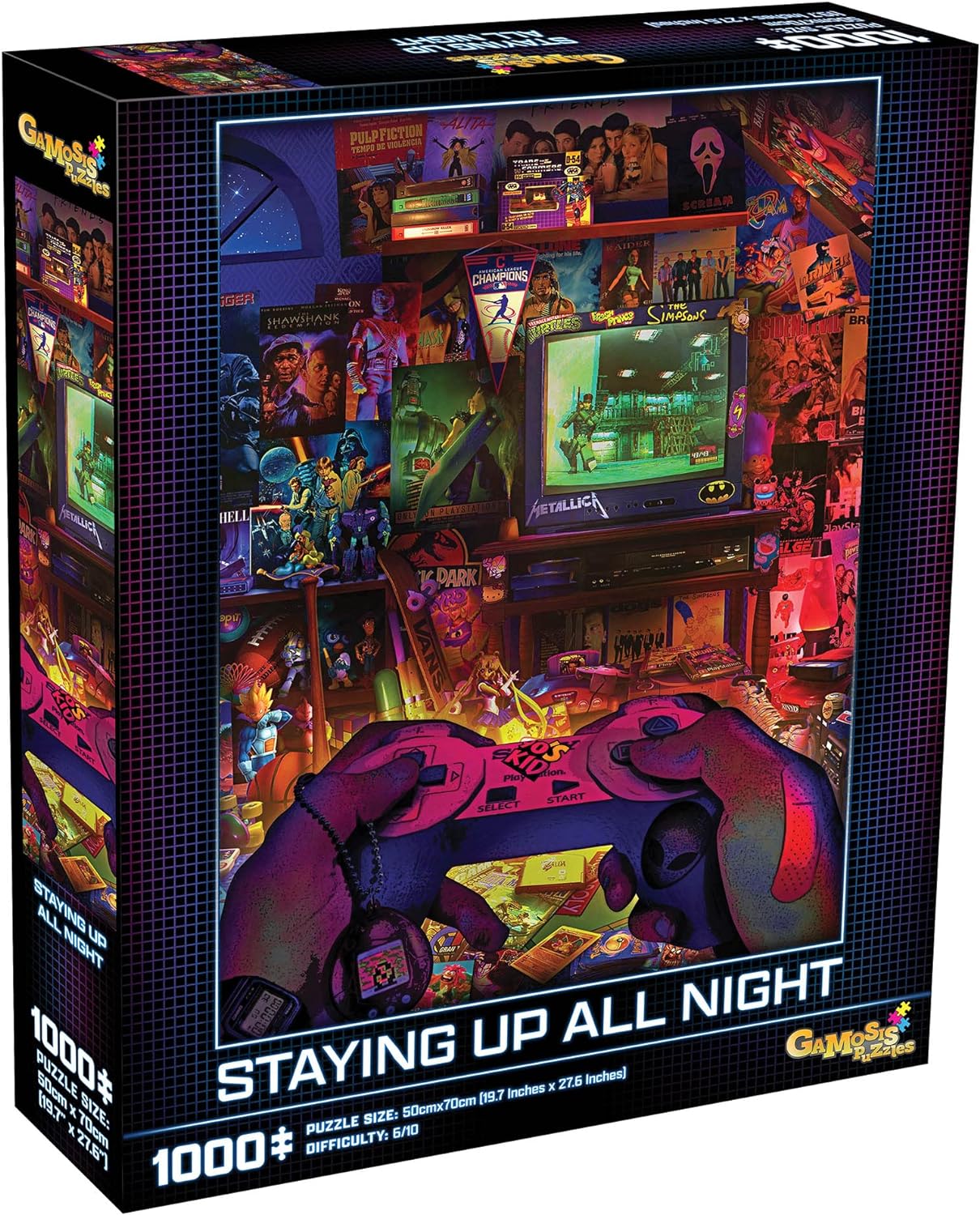 Staying Up All Night by Rachid Lotf, 1000 Piece Puzzle