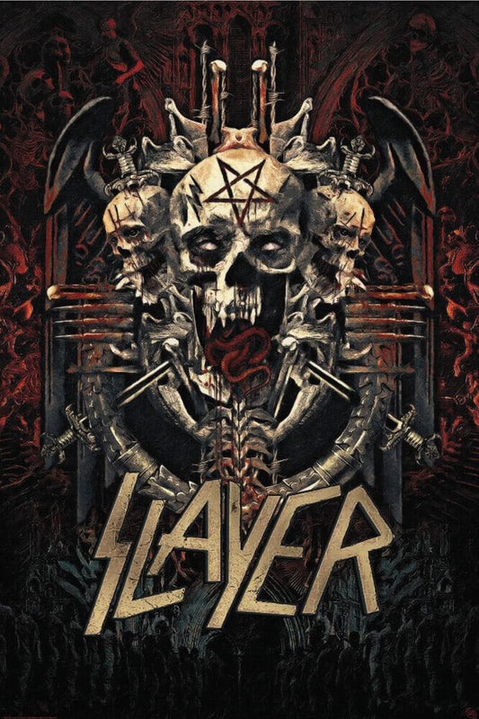 Slayer Skullagram plakat